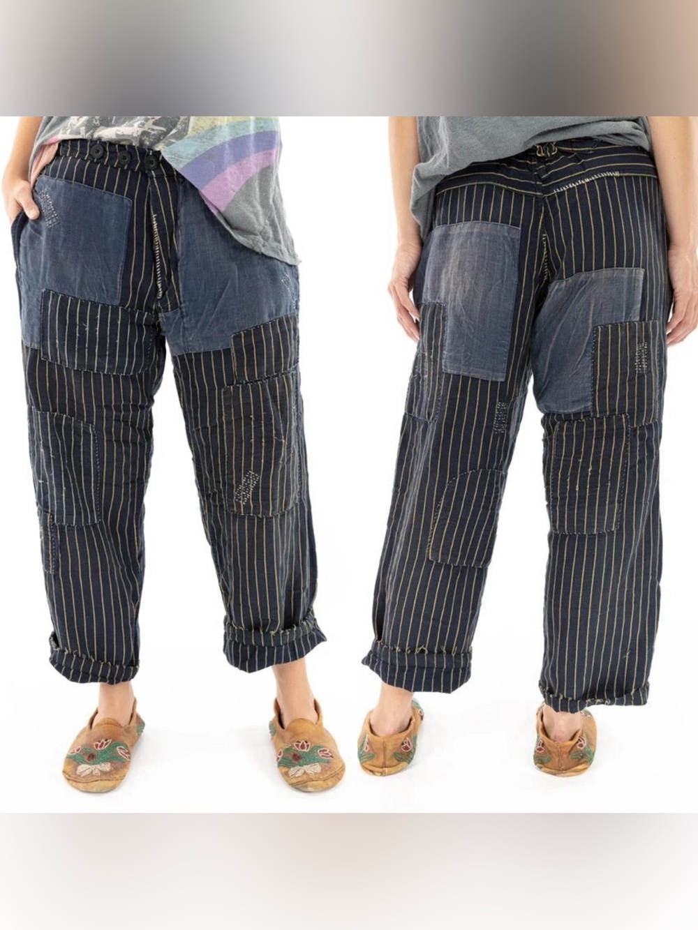 NWT Magnolia Pearl Lilou Trouser Pants - 264 Depot - one size - Picture 3 of 7
